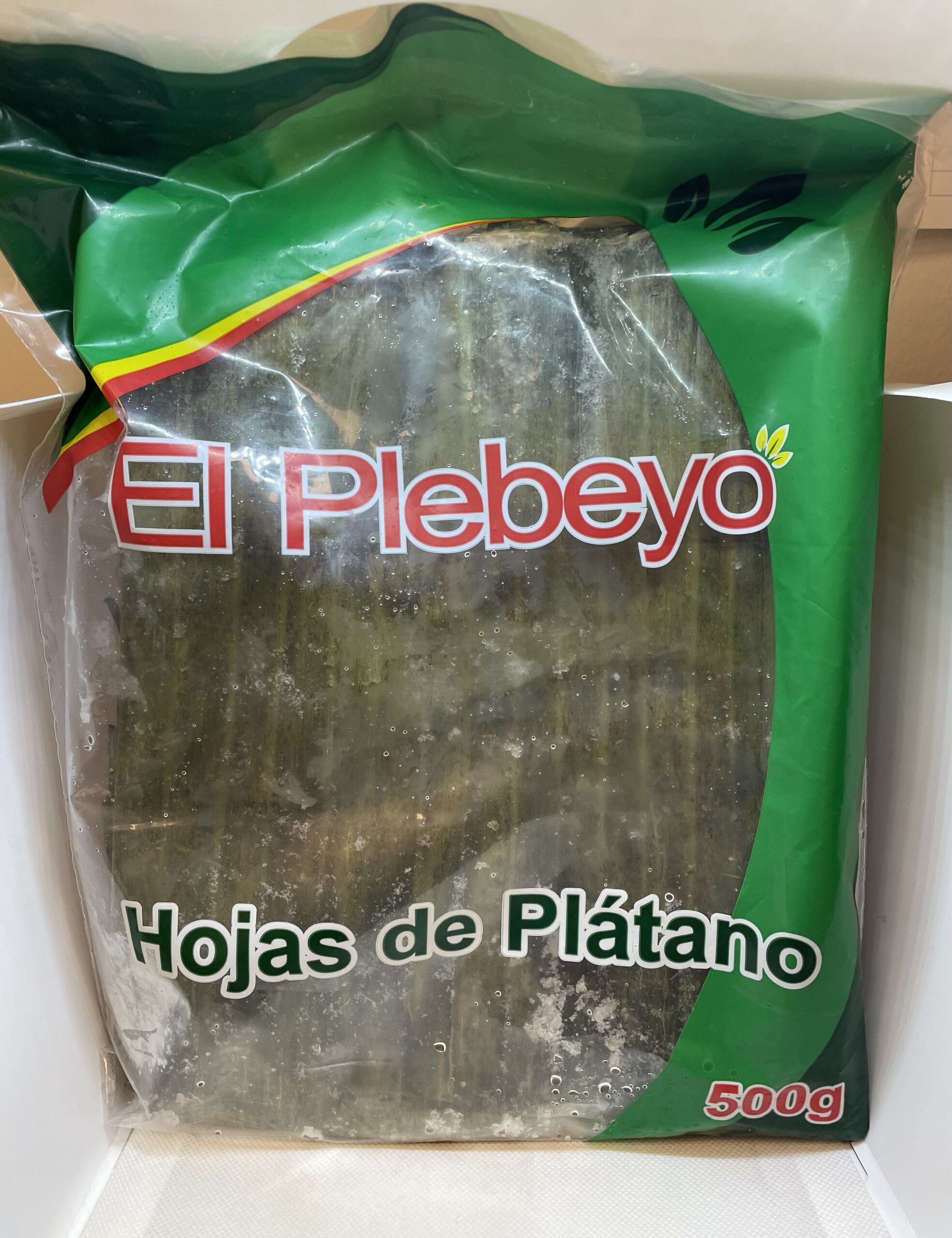 Hojas de Platano El Plebeyo 500g (TK-Ware)