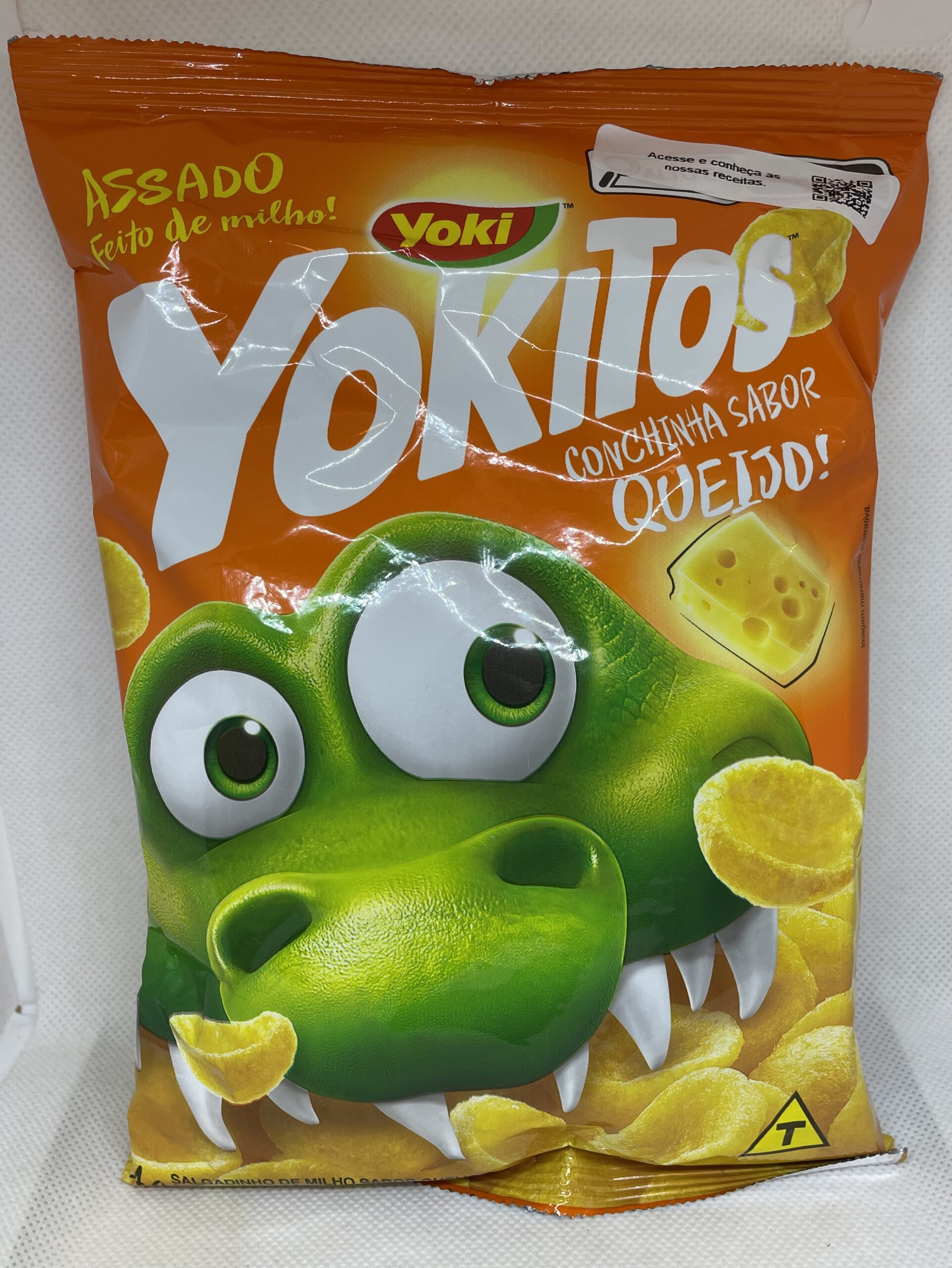 Yokitos Conchinha sabor Queijo 54g Yoki