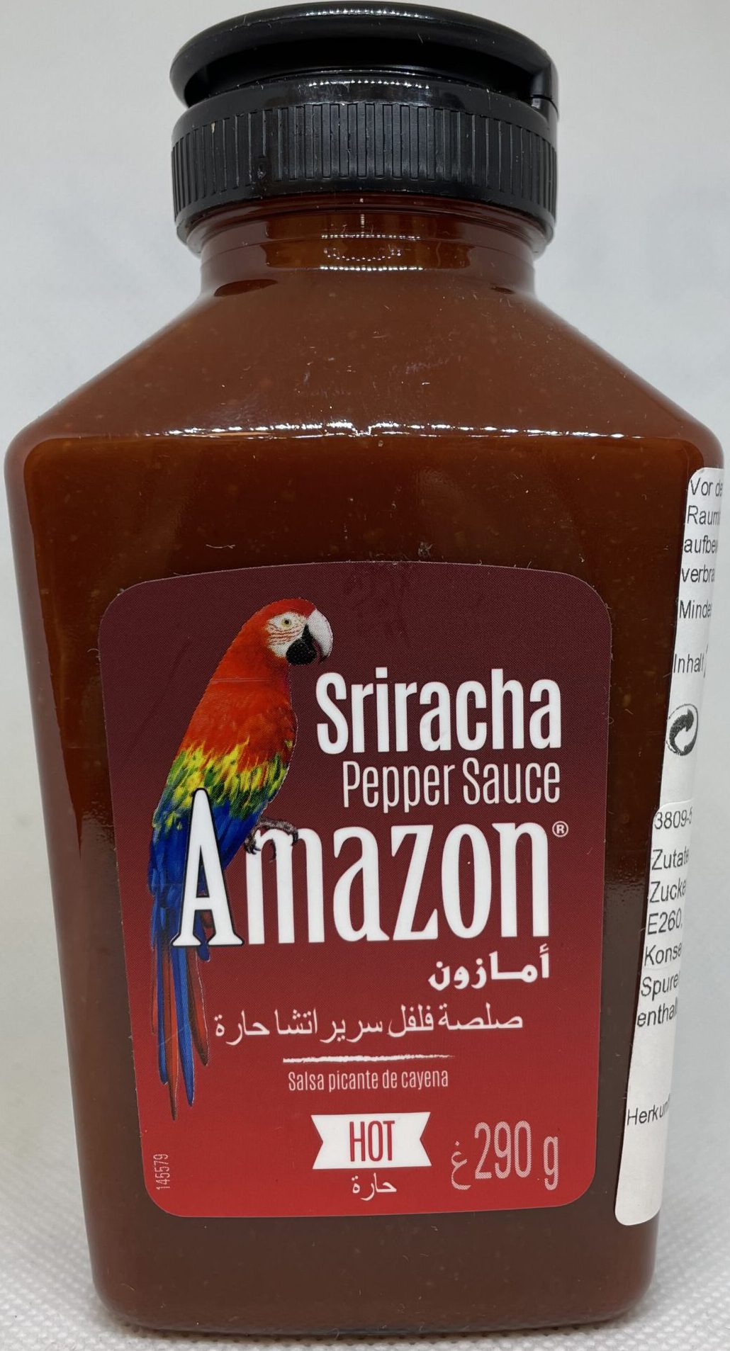 Sriracha Pepper Sauce 290g Amazon